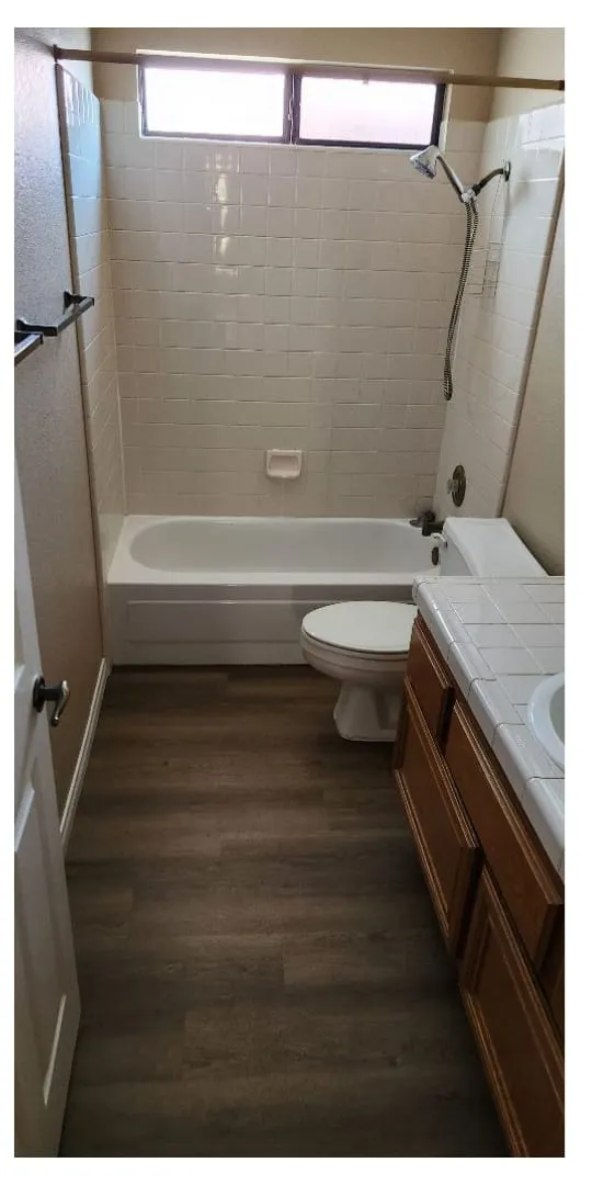 Bathroom after the remodel by Maintenance America